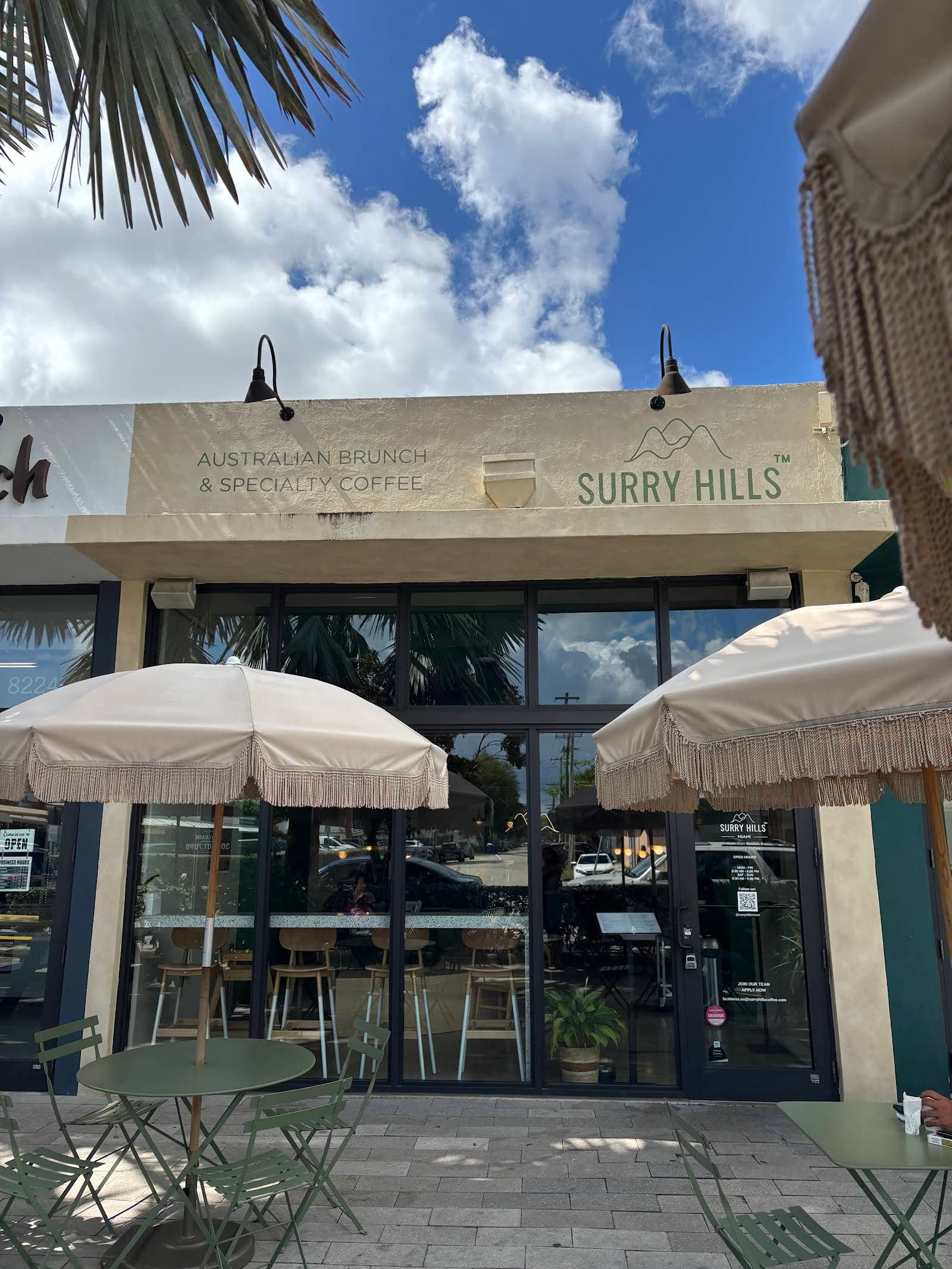 Surry Hills Coffee | Brunch Miami - specialty coffee shop in Little River