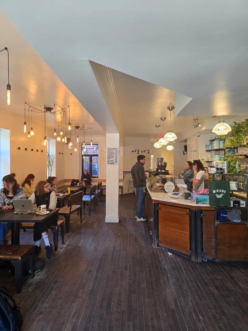 Café Myriade - Le Plateau - specialty coffee shop in Montreal