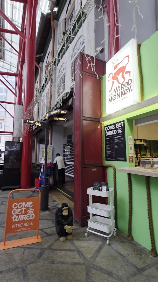 The Wired Monkey SG (The Hole) - specialty coffee shop in Singapore