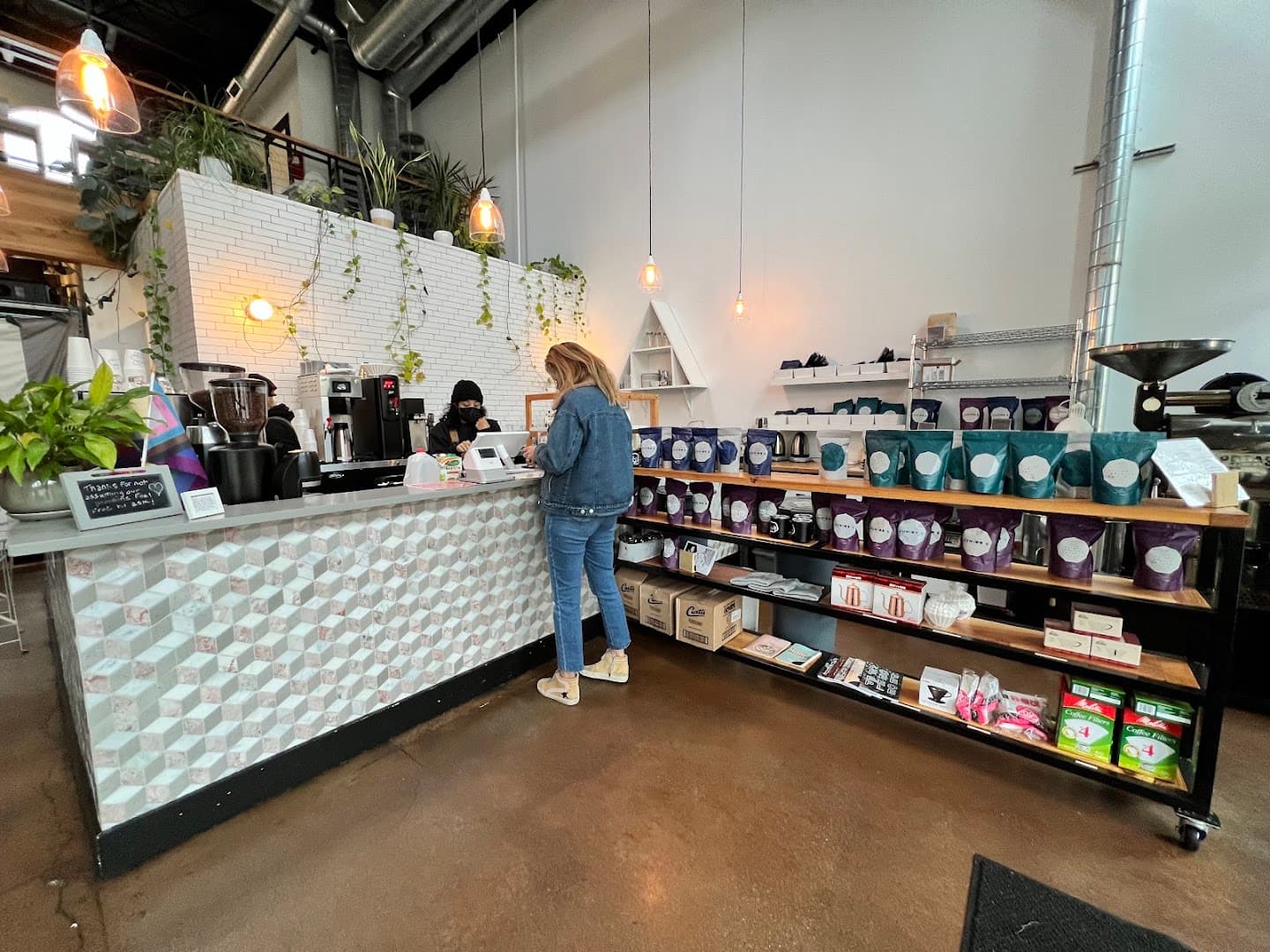 Interior of Guilder Coffee Company - Alameda Neighborhood, specialty coffee shop in Portland