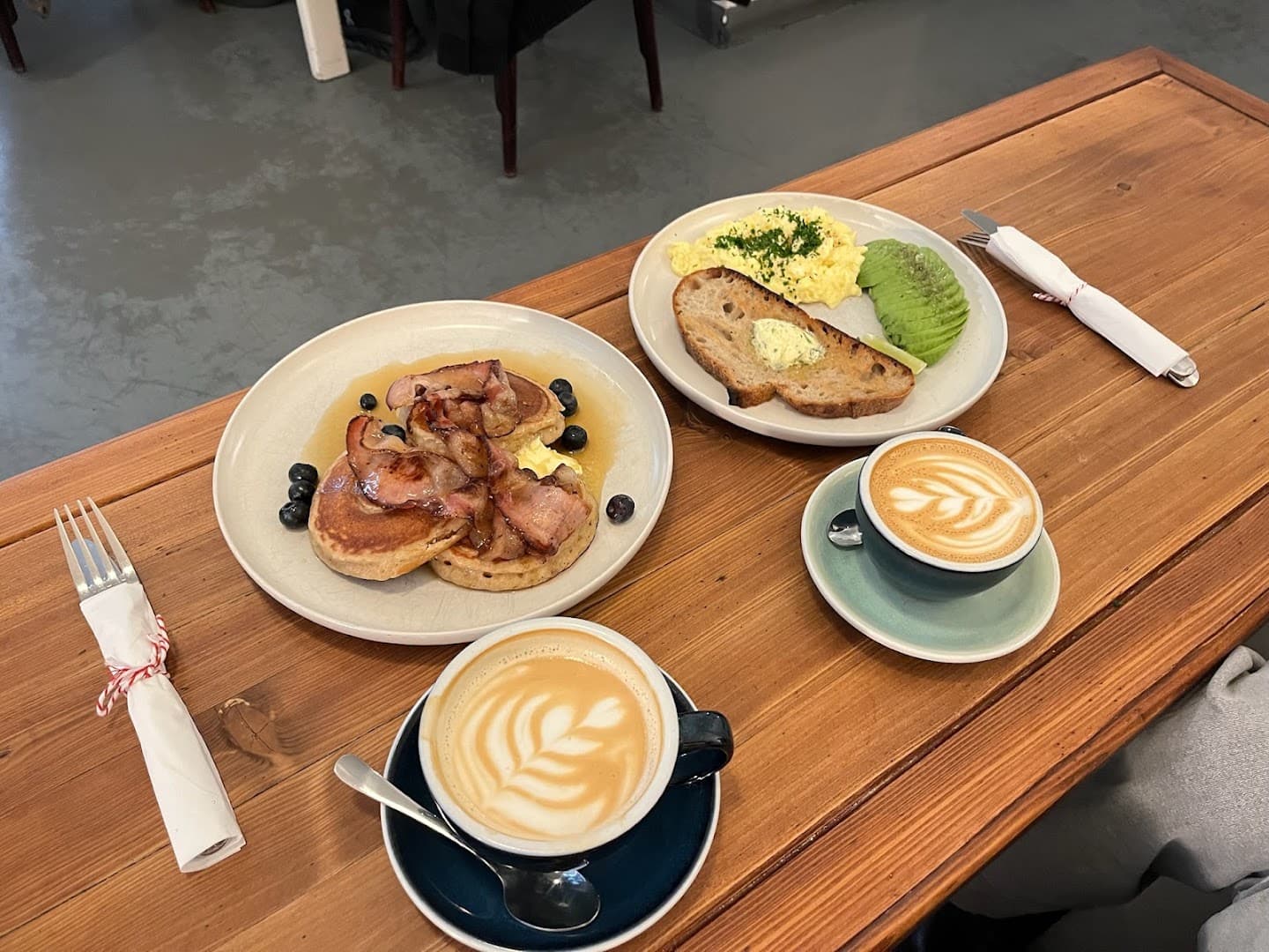 Coffee at Coffee and Riot, specialty coffee shop in Prague