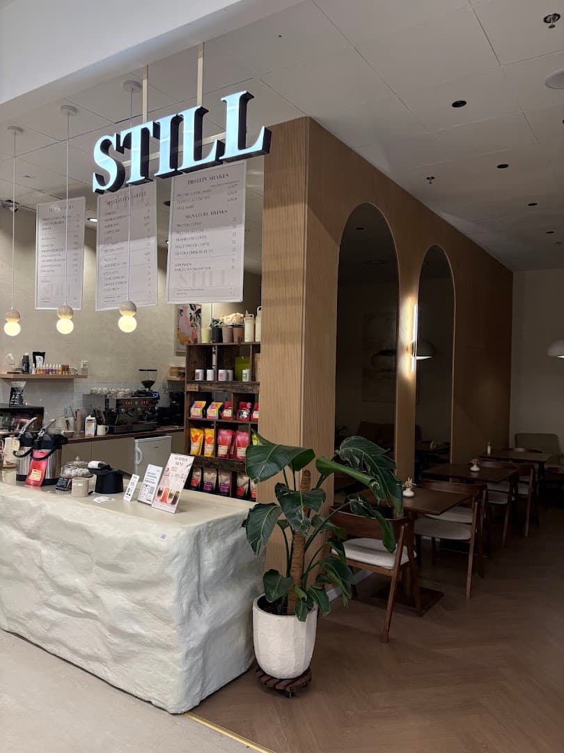Interior of STILL Speciality Coffee, specialty coffee shop in Warsaw
