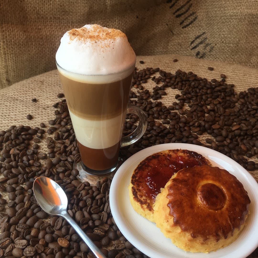 Coffee at Café La Finca Lina, specialty coffee shop in Mexico City