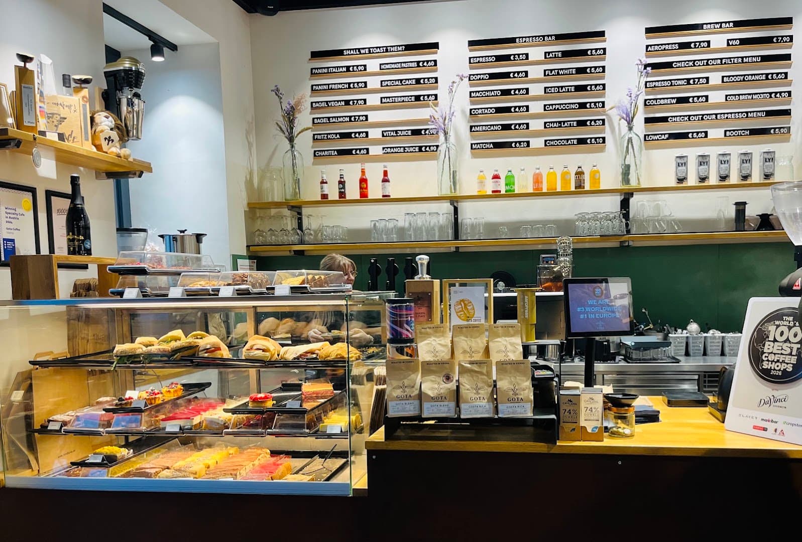 GOTA Coffee experts - specialty coffee shop in Vienna