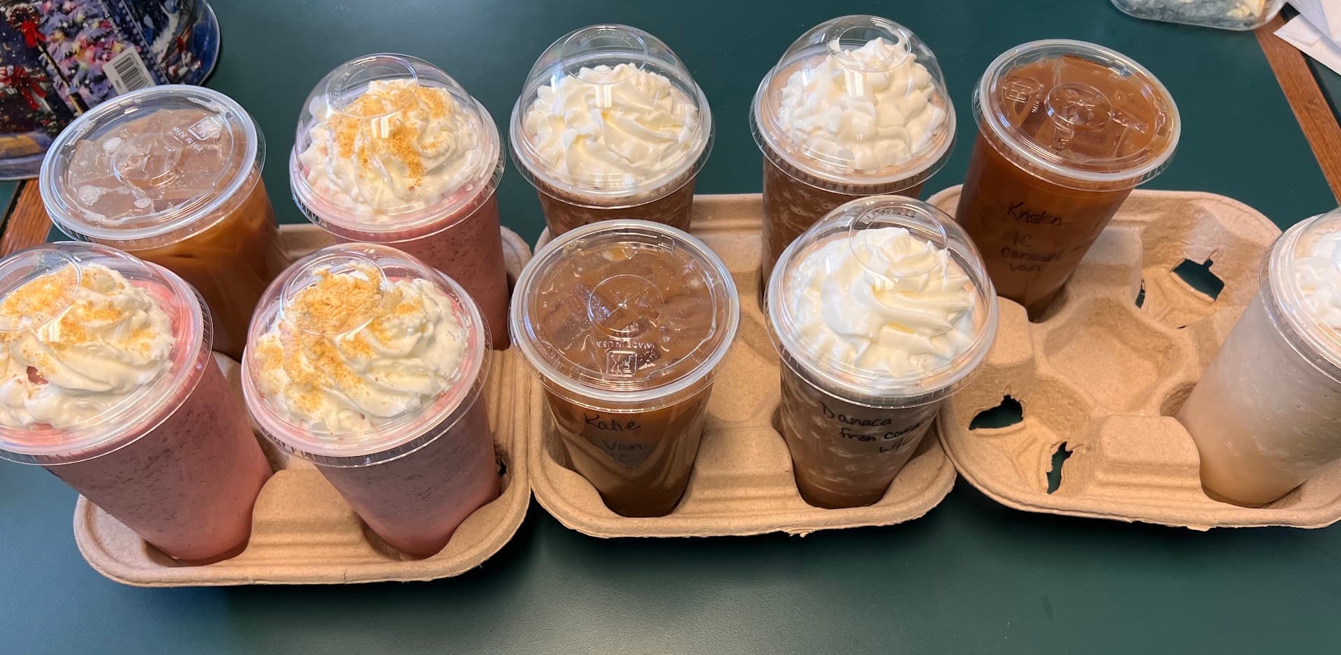 Coffee at Elizabethtown Coffee Company, specialty coffee shop in Lancaster