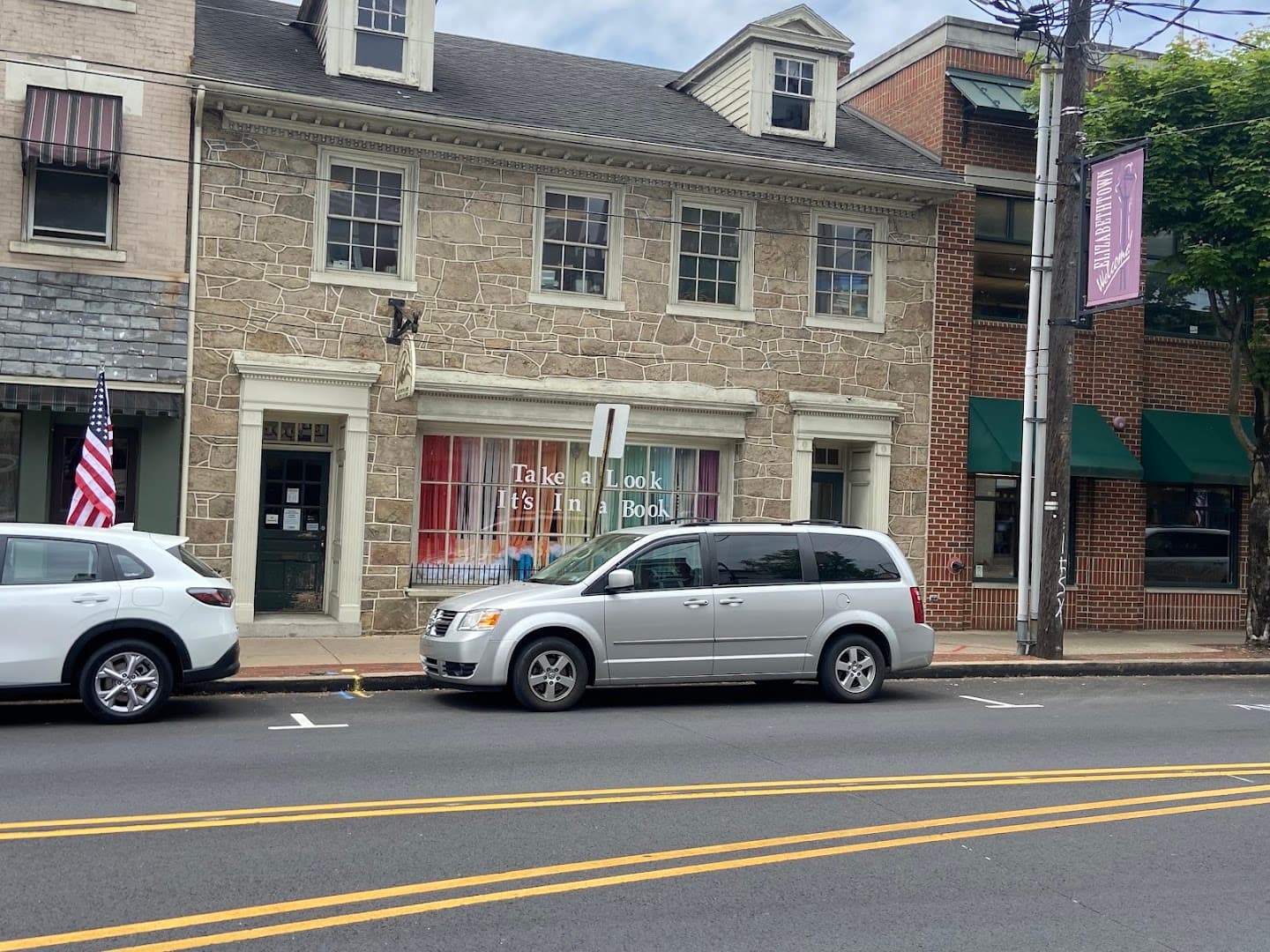 Storefront of Elizabethtown Coffee Company, specialty coffee shop in Lancaster