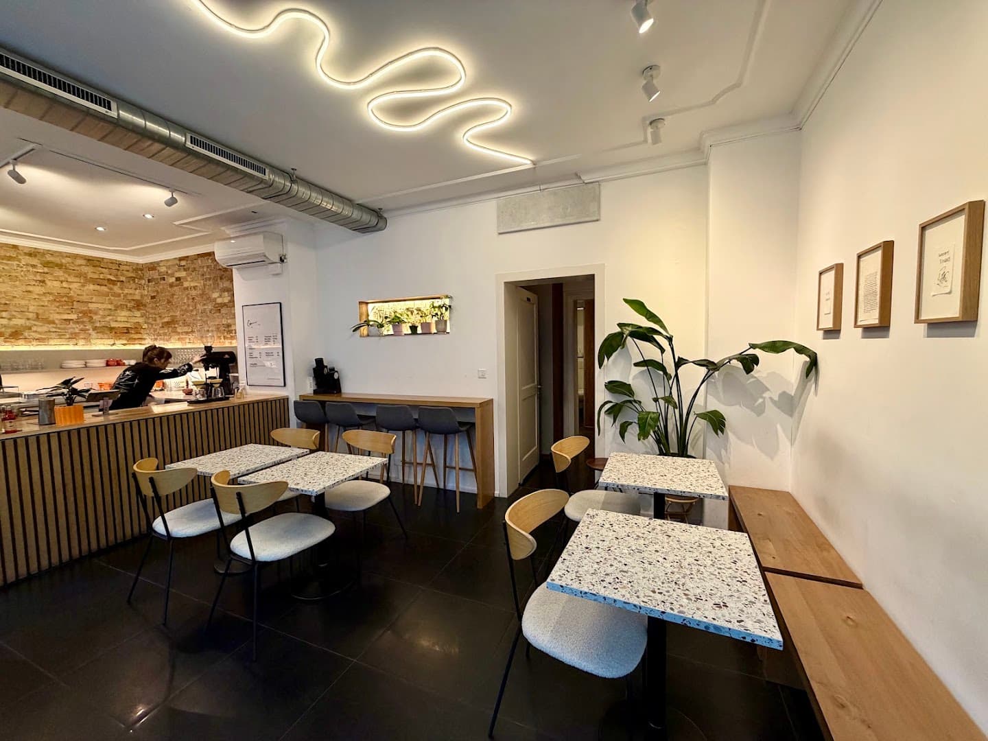 Interior of Commercial - The Project, specialty coffee shop in Zurich