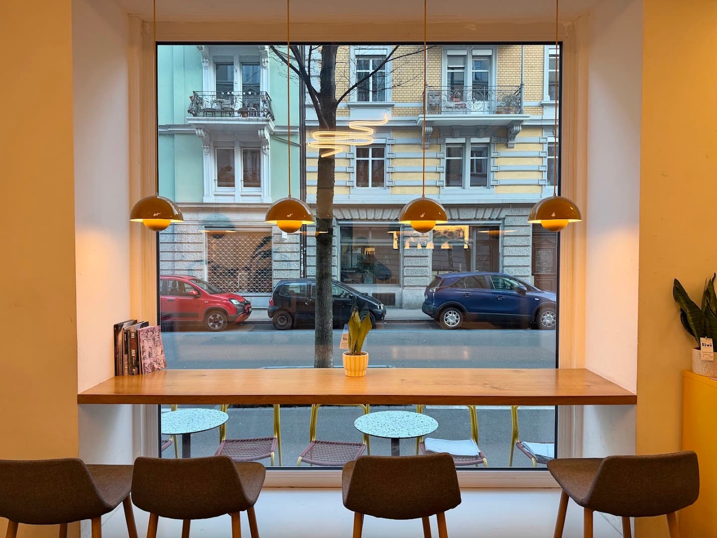 Interior of Commercial - The Project, specialty coffee shop in Zurich