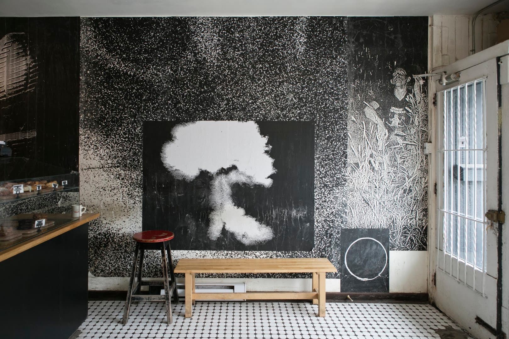 Interior of Sam James Coffee Bar - Harbord, specialty coffee shop in Toronto