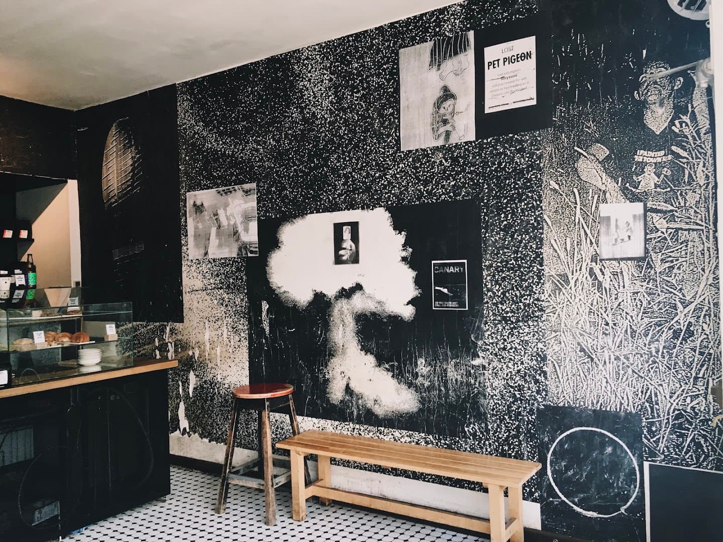Interior of Sam James Coffee Bar - Harbord, specialty coffee shop in Toronto