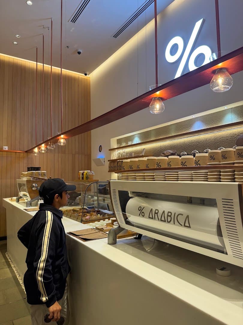 % Arabica Dubai Mall Fountains - specialty coffee shop in Dubai