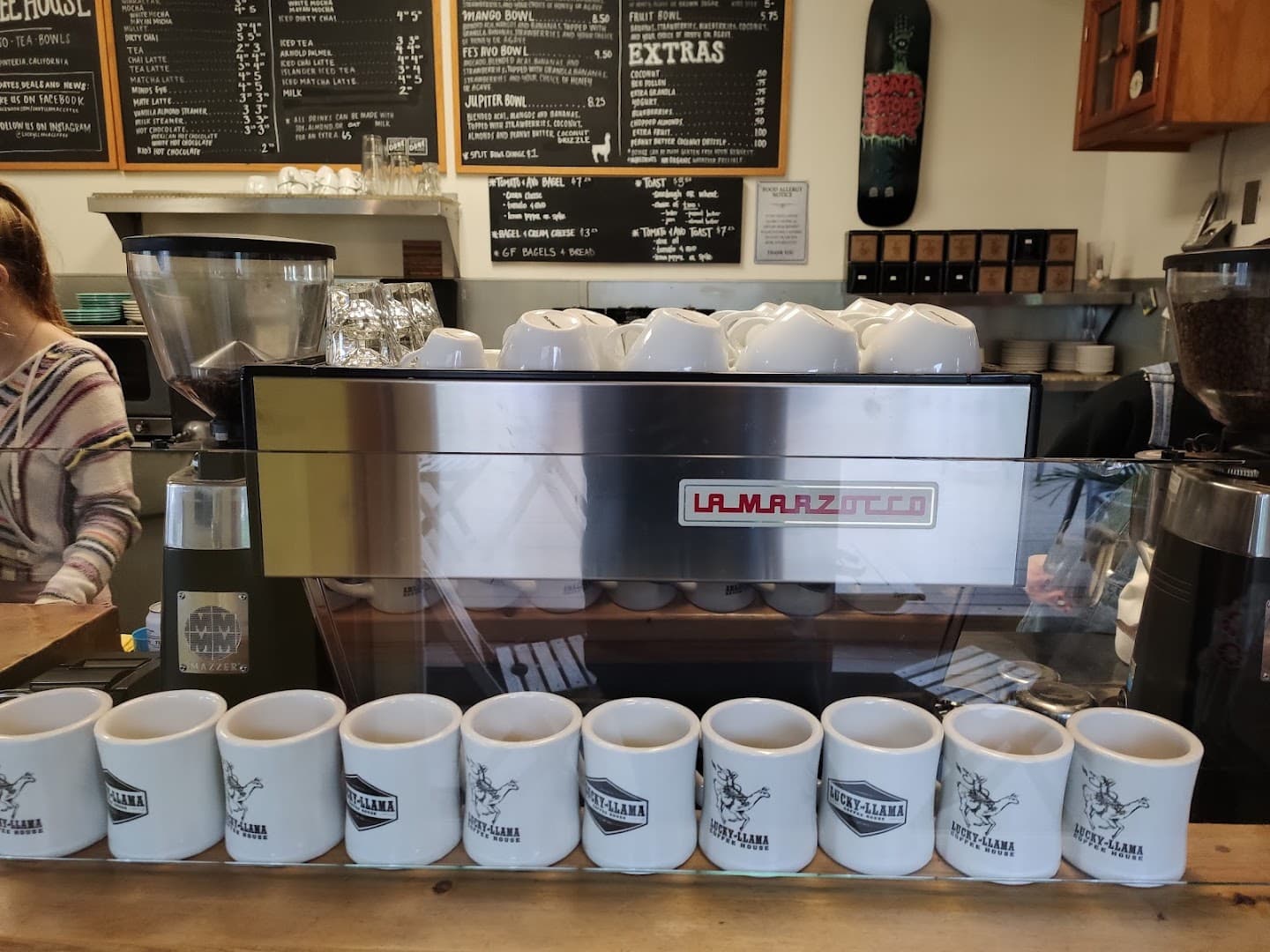 Lucky Llama Coffee House - specialty coffee shop in Santa Barbara
