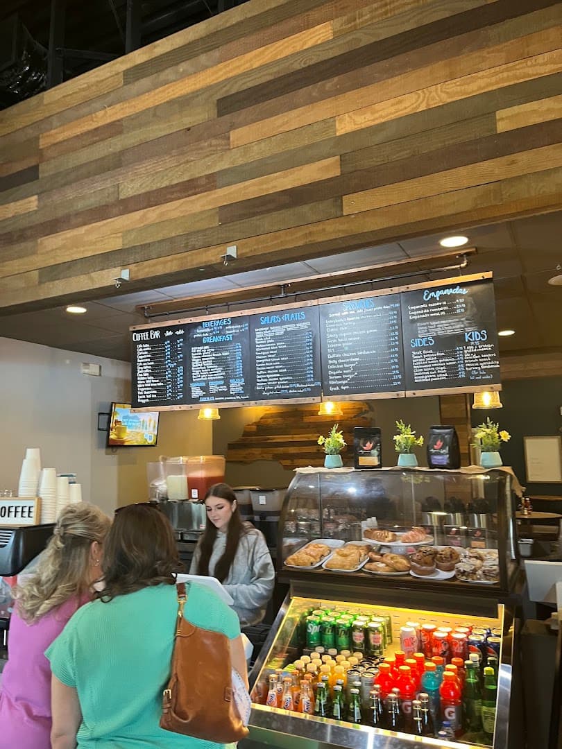 Interior of The Collective Cafe, specialty coffee shop in Charlotte