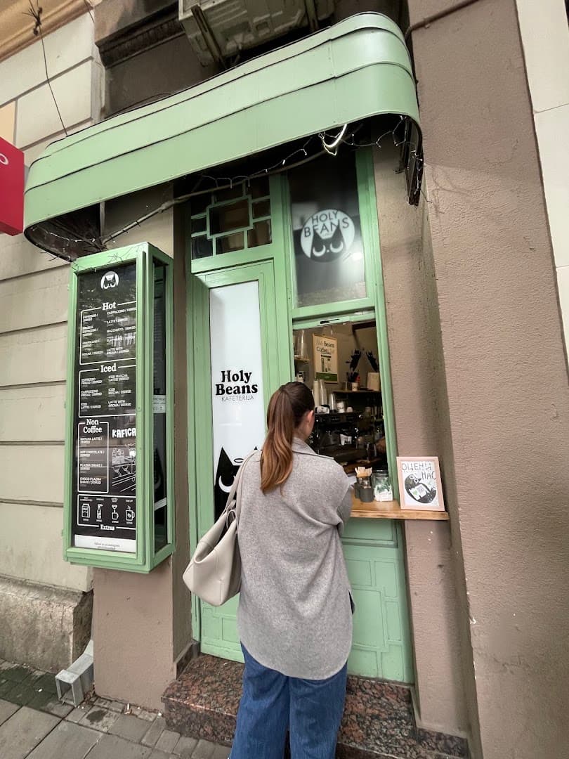 Holy Beans Nusiceva - specialty coffee shop in Belgrade