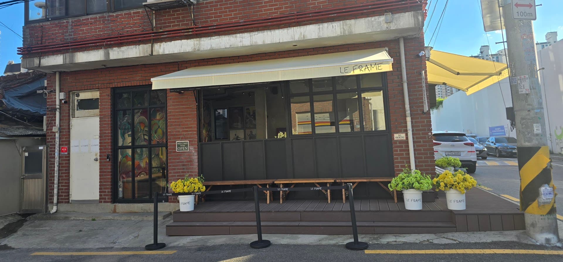 LE FRAME - specialty coffee shop in Seoul