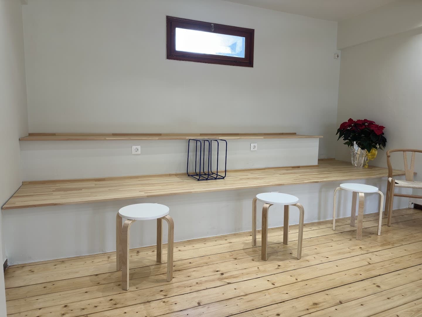 Interior of Zudi Coffee Co, specialty coffee shop in Athens