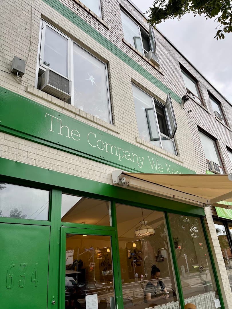 Storefront of The Company We Keep, specialty coffee shop in Toronto