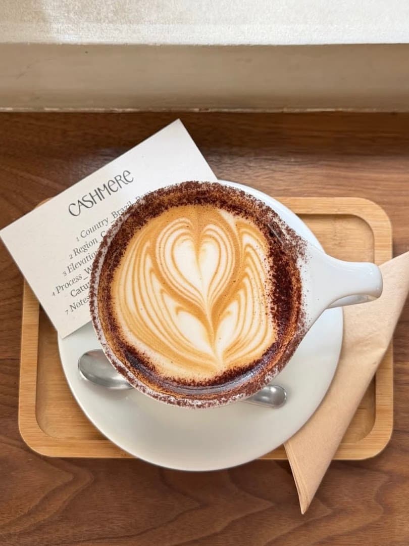Cashmere Coffee - specialty coffee shop in Seoul