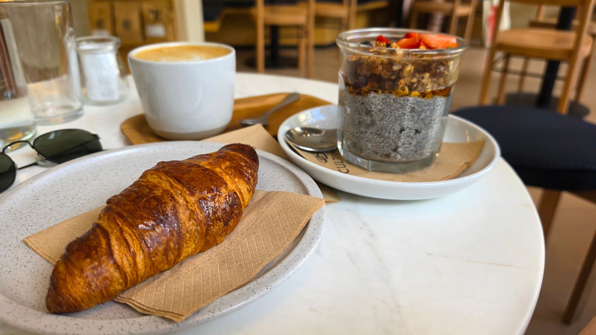 Food at Cultivos Coffee Koukaki, specialty coffee shop in Athens