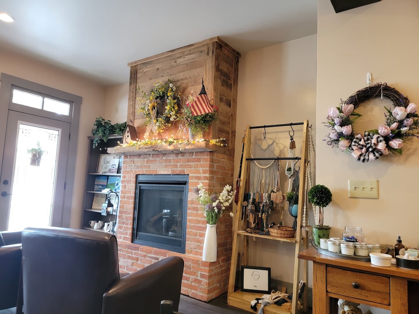 Interior of Courtyard Cafe on Main, specialty coffee shop in Lancaster