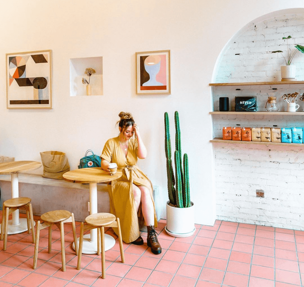 Never Coffee - specialty coffee shop in Downtown Portland