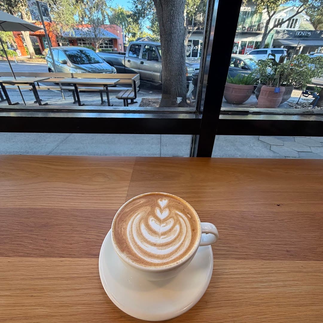 Coffee at Bandit Coffee Co., specialty coffee shop in Tampa-St. Petersburg