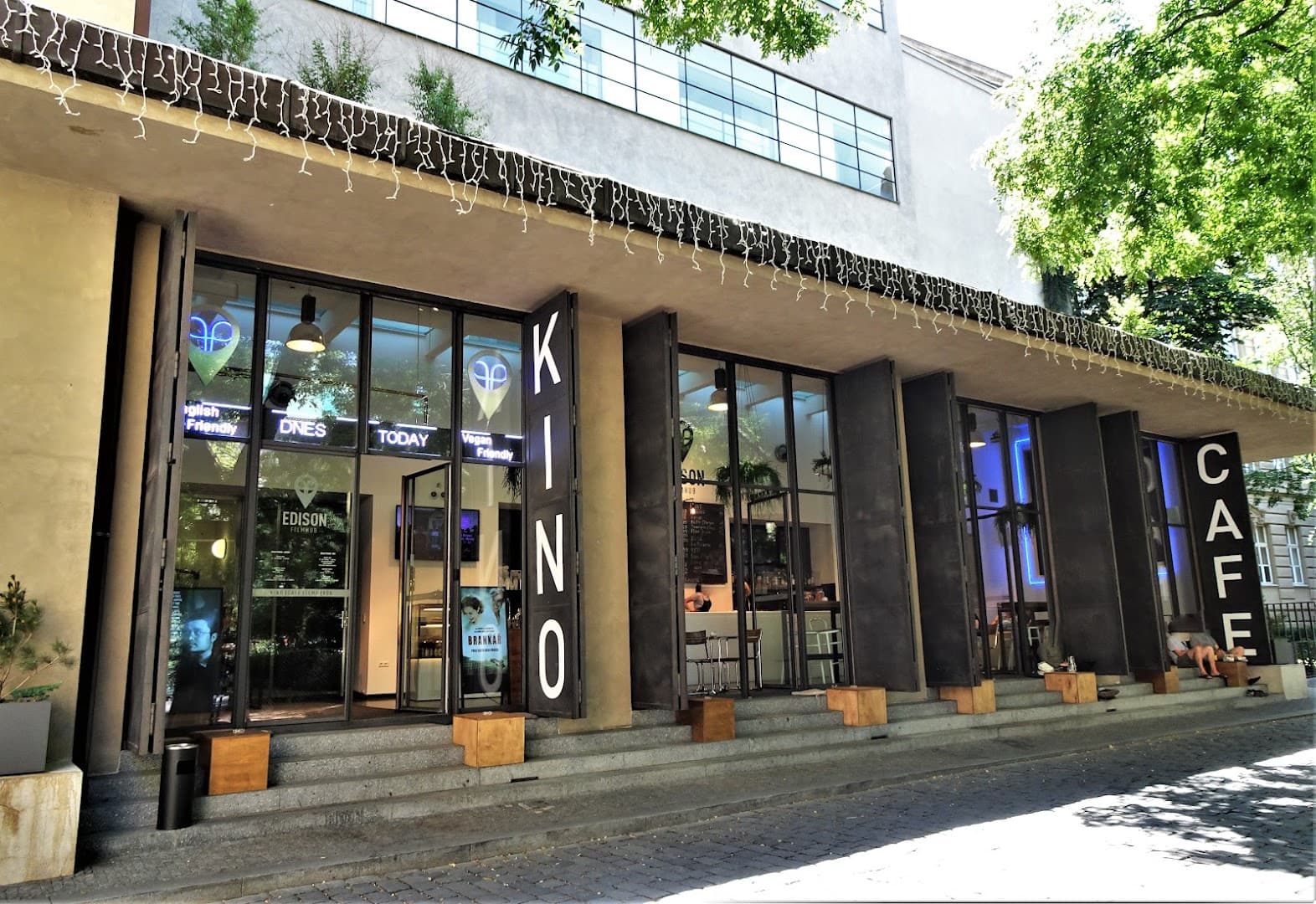 Edison Filmhub - specialty coffee shop in Prague