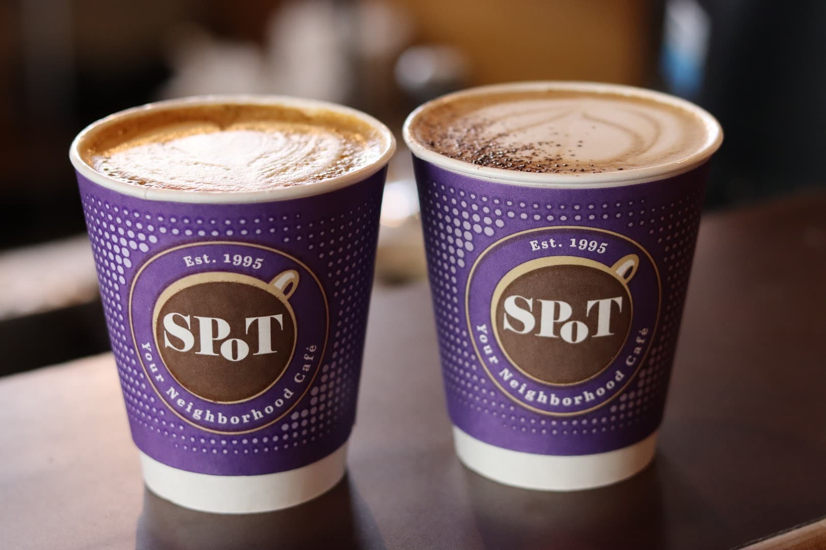 Coffee at SPoT Coffee Amherst, specialty coffee shop in Buffalo