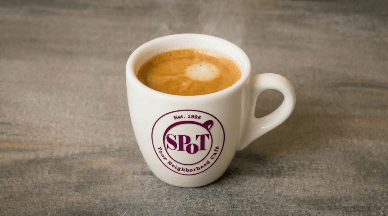 Coffee at SPoT Coffee Amherst, specialty coffee shop in Buffalo