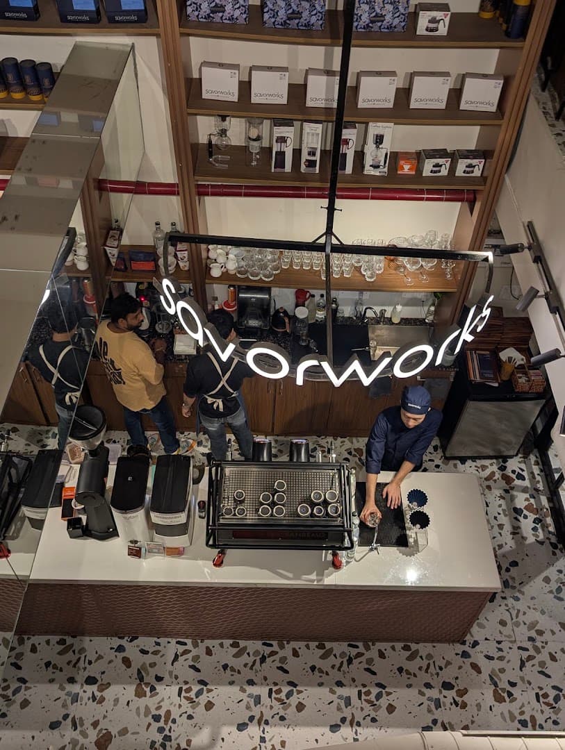 Savorworks Coffee Chocolate - GK2 - specialty coffee shop in Delhi