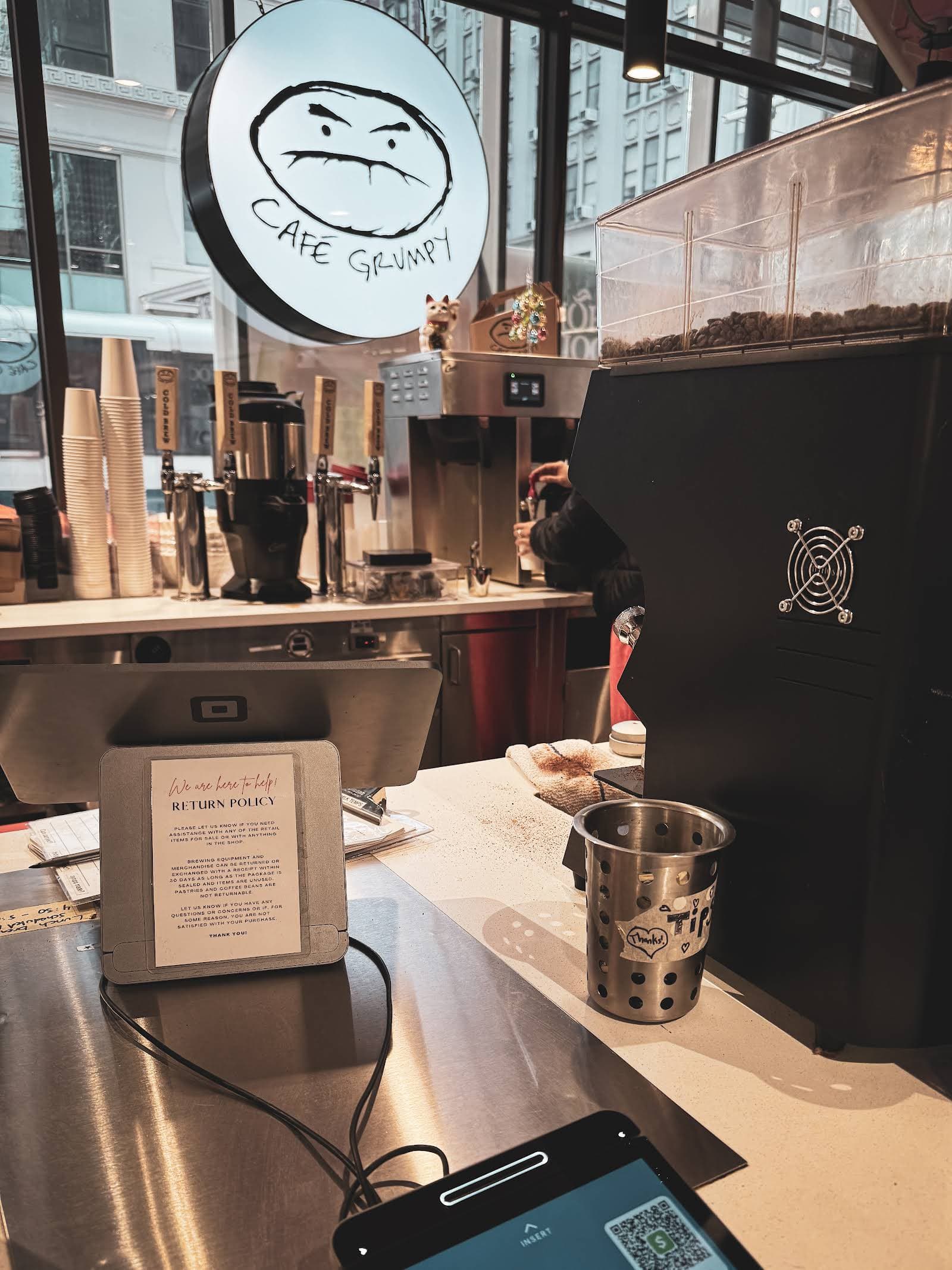Cafe Grumpy specialty coffee shop in New York - photo 6