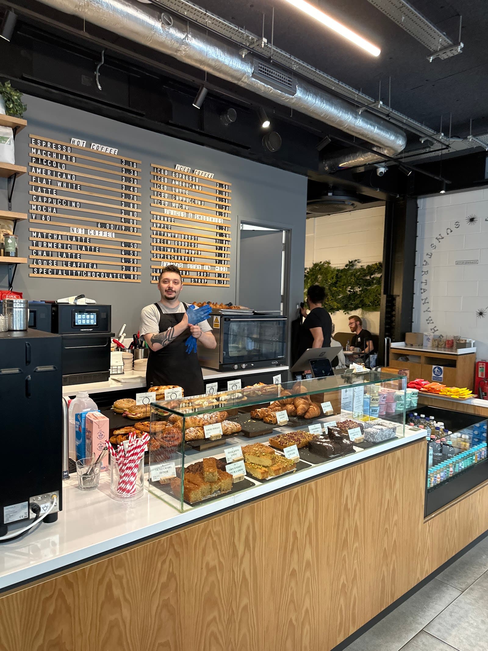 Interior of Treelogy Speciality Coffee Paddington, specialty coffee shop in London