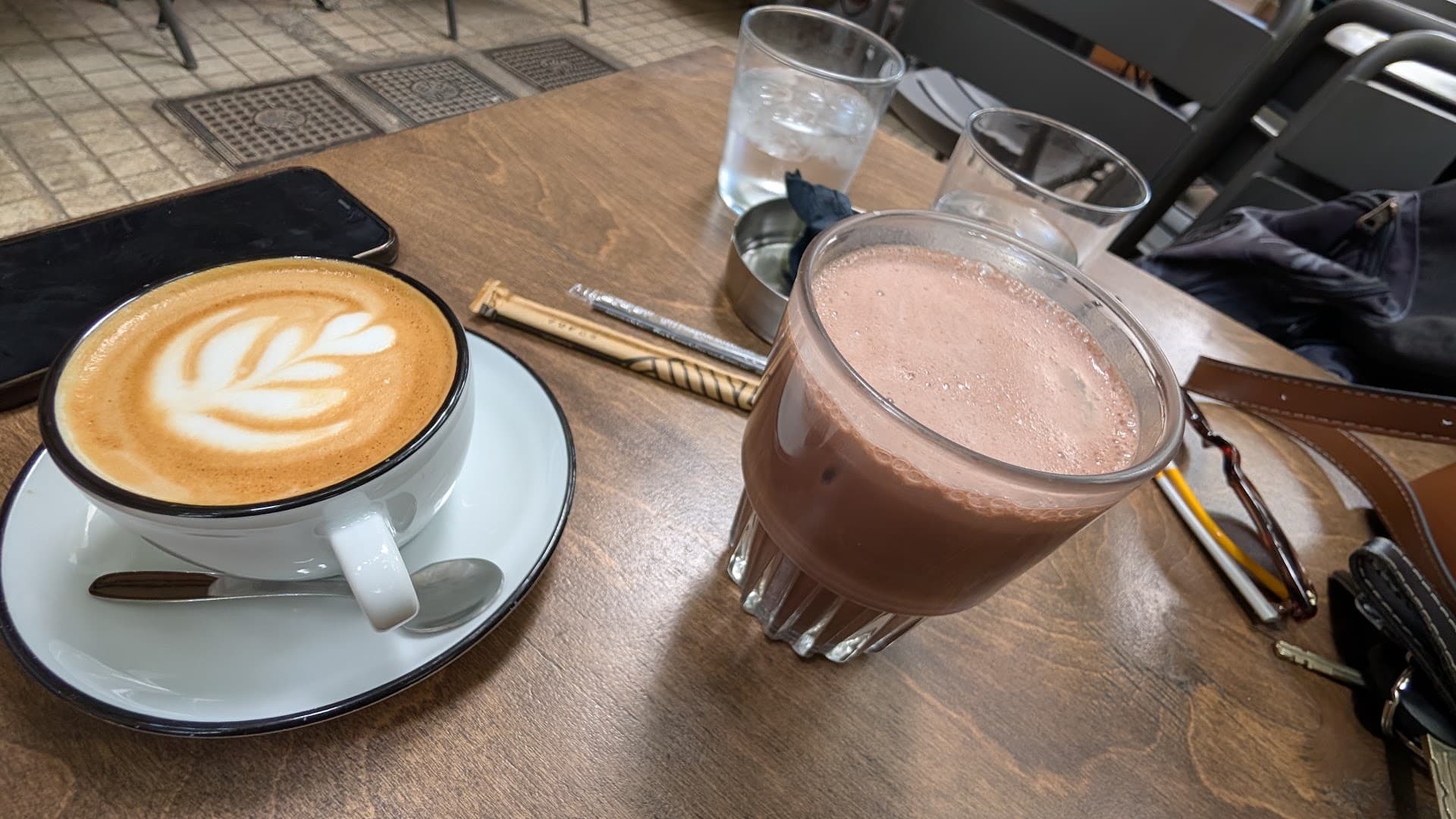 Coffee at Mind The Cup, specialty coffee shop in Athens