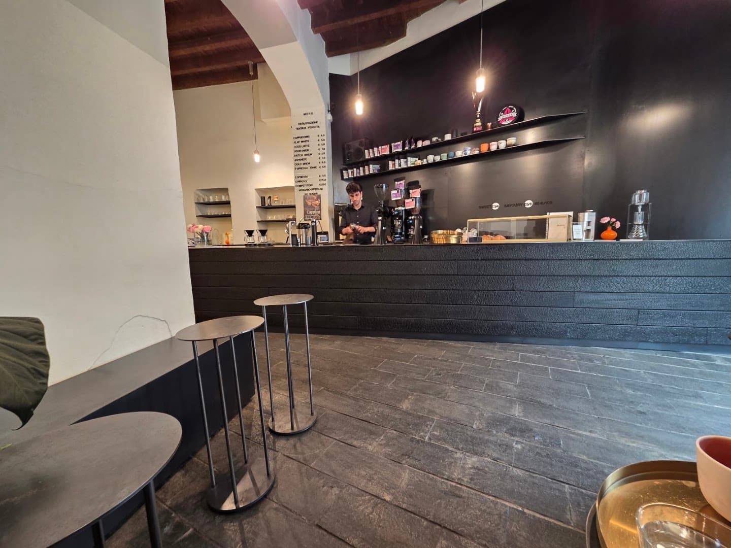 Interior of Bugan Coffee Lab - Via Vigevano - Milano, specialty coffee shop in Milan