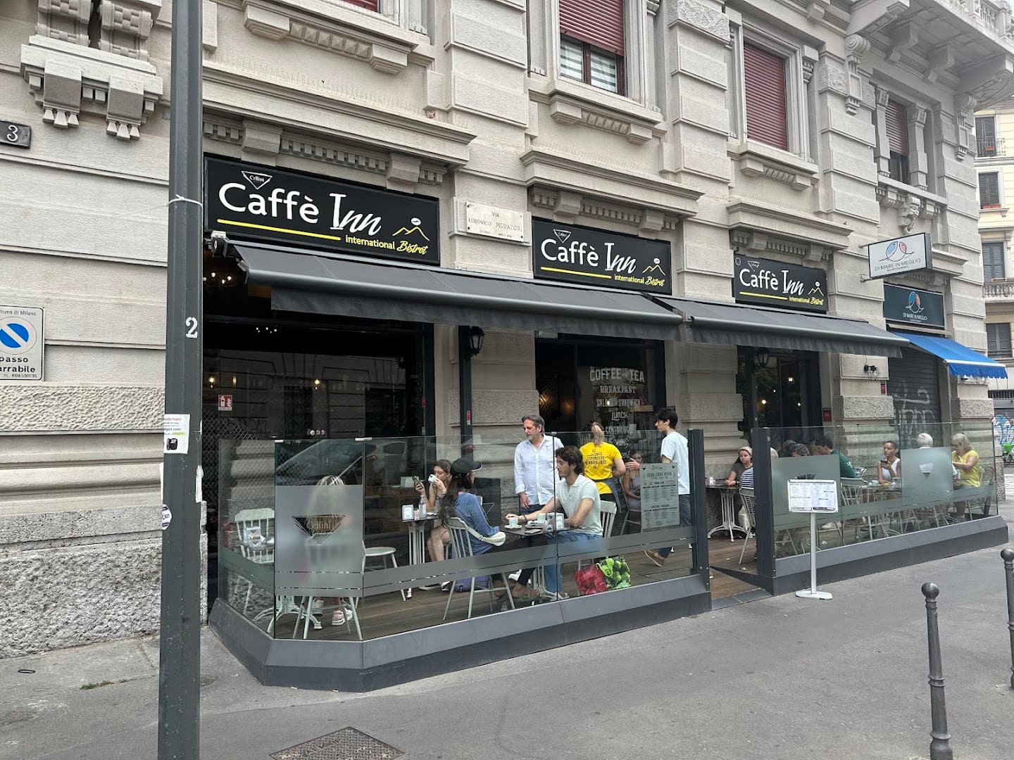 Storefront of Caffè Inn - Milano Roastery, specialty coffee shop in Milan