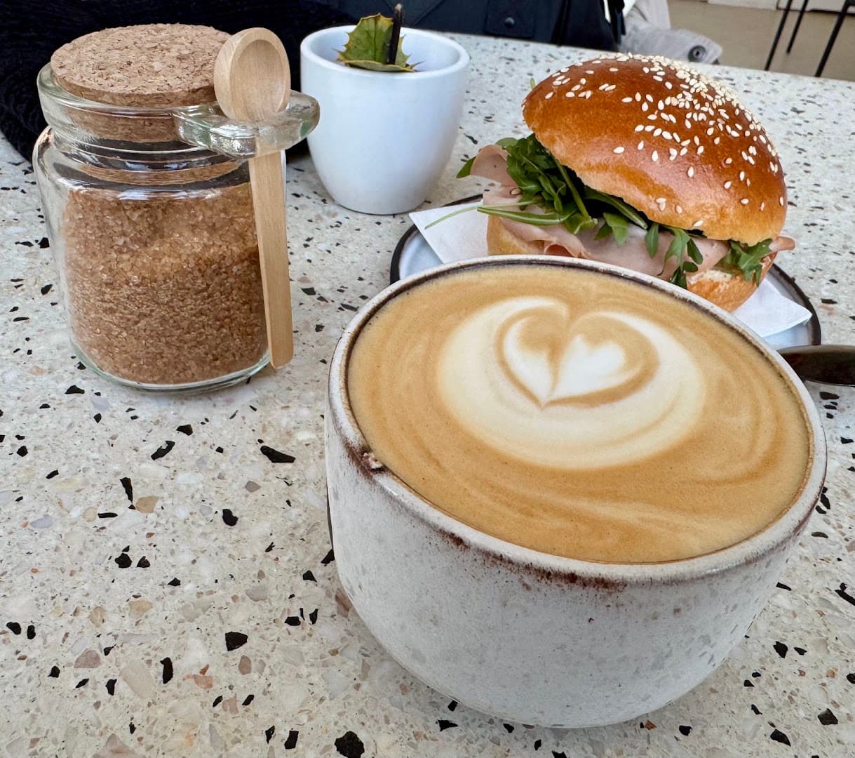 Coffee at Cała w Mące, specialty coffee shop in Warsaw