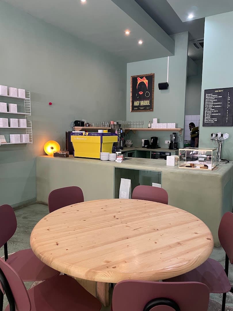Interior of Casa Matti - Caffè Specialty, specialty coffee shop in Rome
