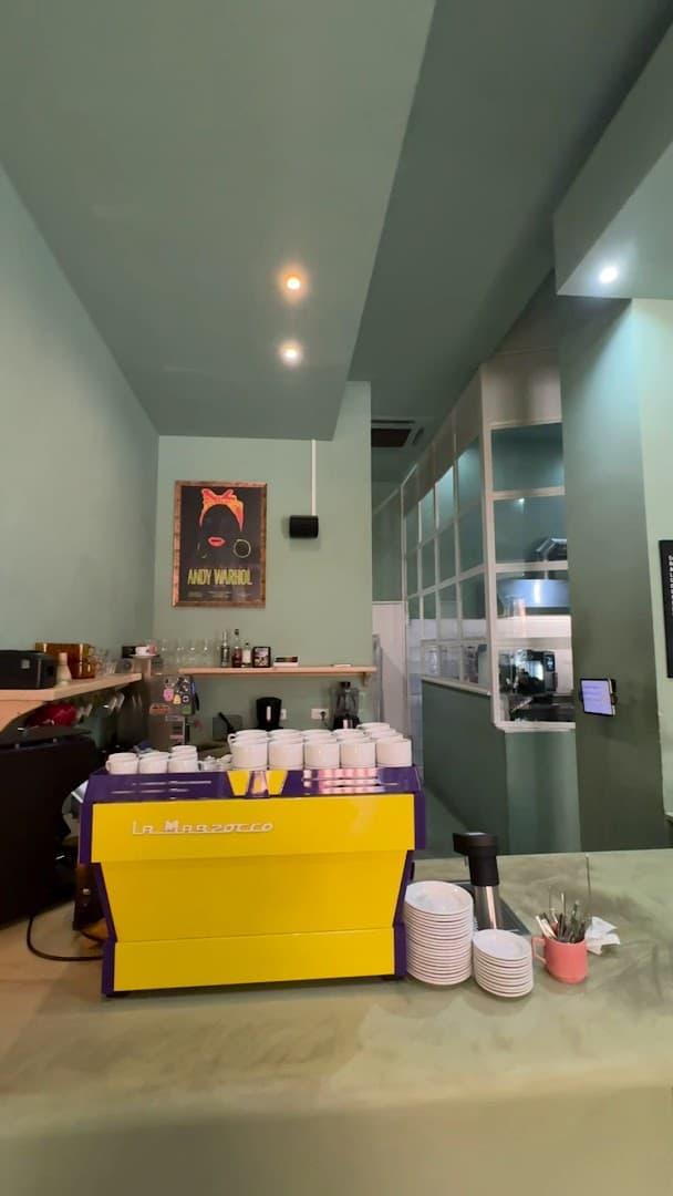 Interior of Casa Matti - Caffè Specialty, specialty coffee shop in Rome