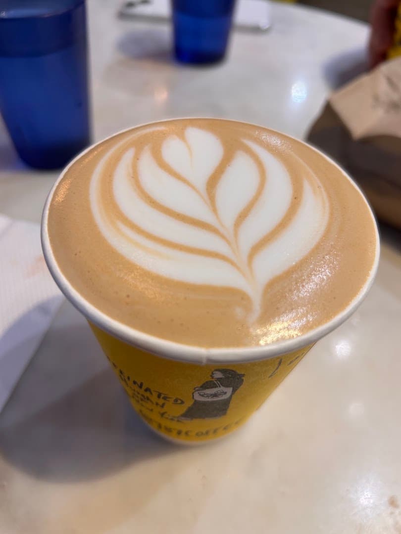 Coffee at 787 Coffee, specialty coffee shop in New York