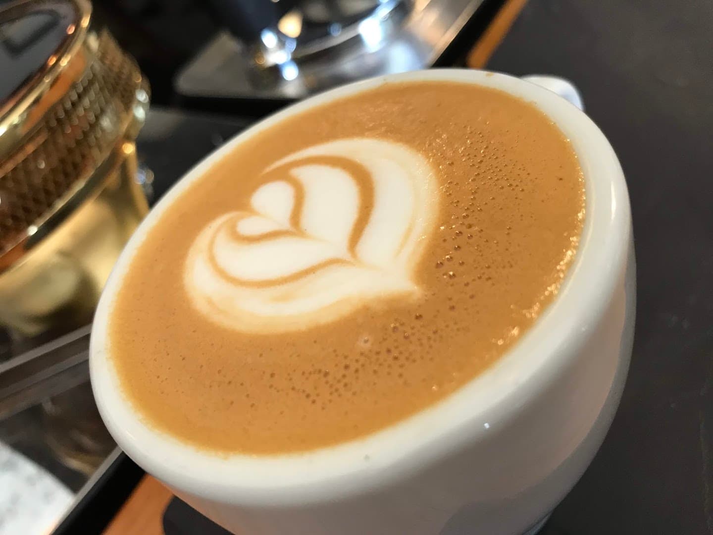 Coffee at Pólvora Café, specialty coffee shop in Mexico City