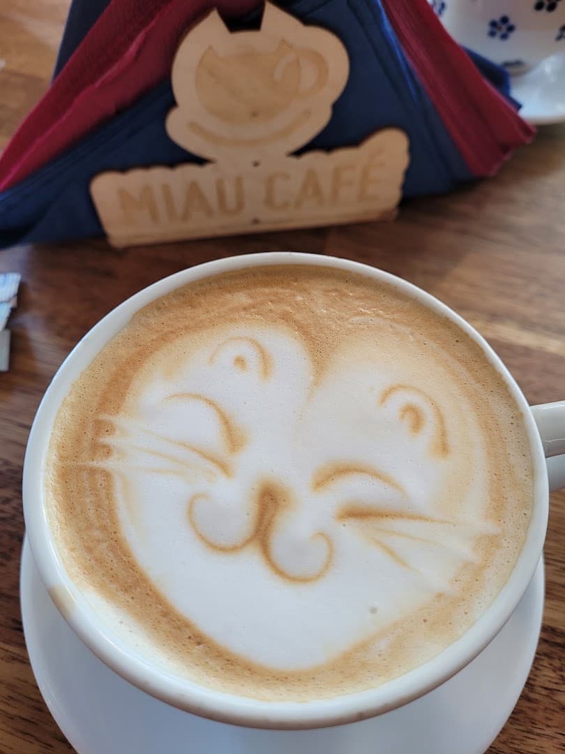 Coffee at Miau Cafe, specialty coffee shop in Warsaw