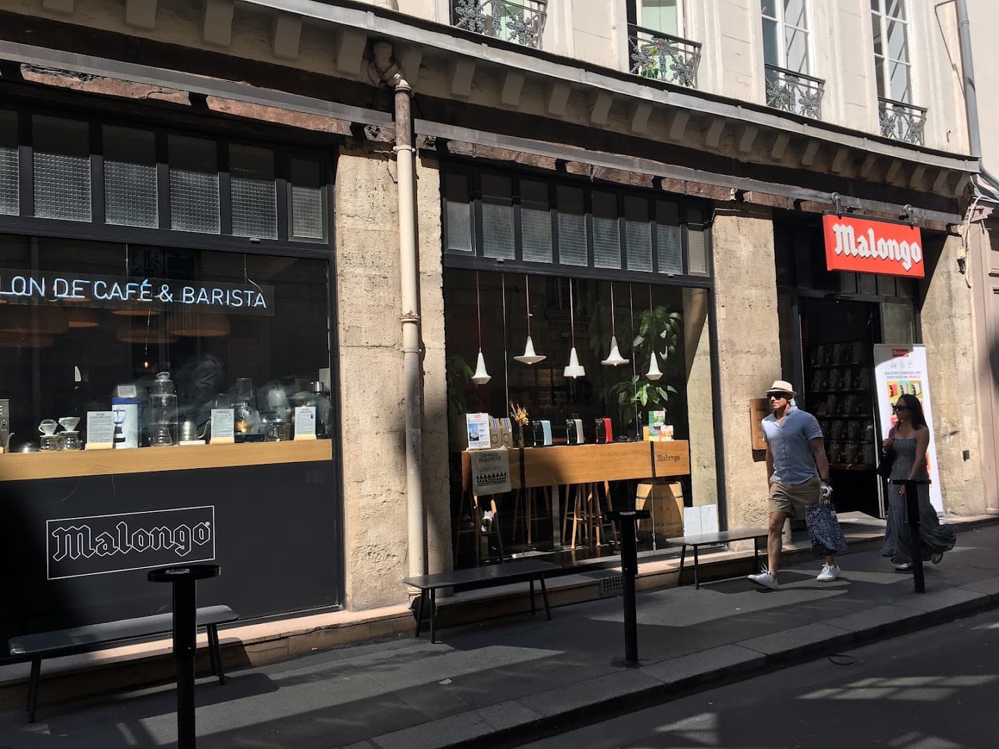 Malongo - specialty coffee shop in Paris