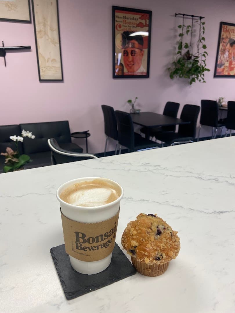 Coffee at Bonsai Beverage Co., specialty coffee shop in Tampa-St. Petersburg