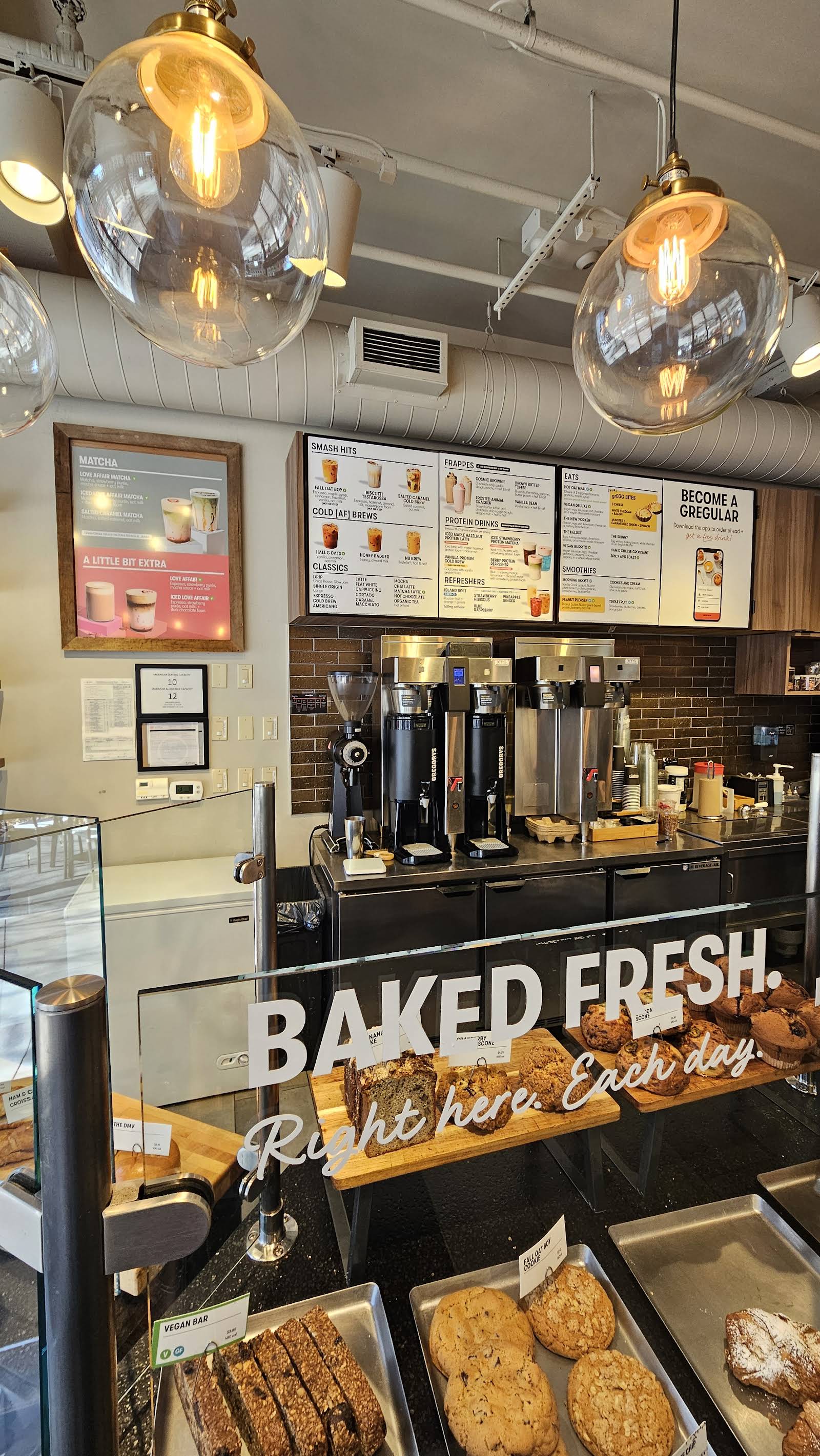 Gregorys Coffee - specialty coffee shop in Northwest Washington