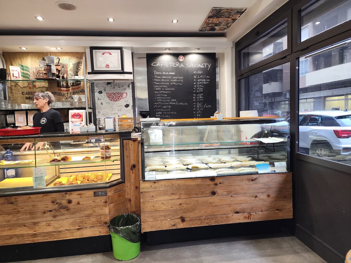 Interior of L' Angolo Del Caffe'-Specialty coffee shop, specialty coffee shop in Rome
