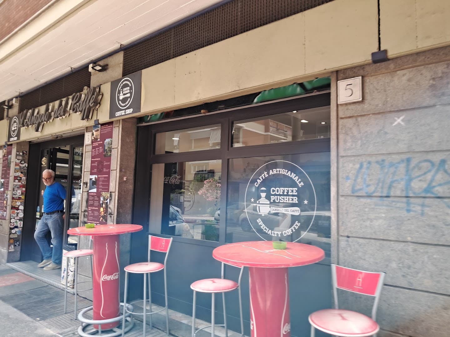 Storefront of L' Angolo Del Caffe'-Specialty coffee shop, specialty coffee shop in Rome