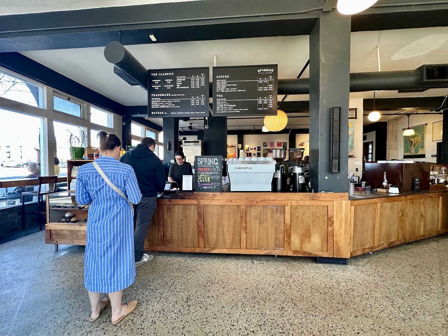 Interior of Spyhouse Coffee Roasters | Whittier, specialty coffee shop in Minneapolis