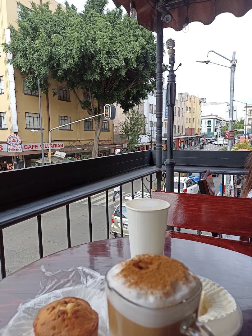 Coffee at Café Villarías, specialty coffee shop in Mexico City