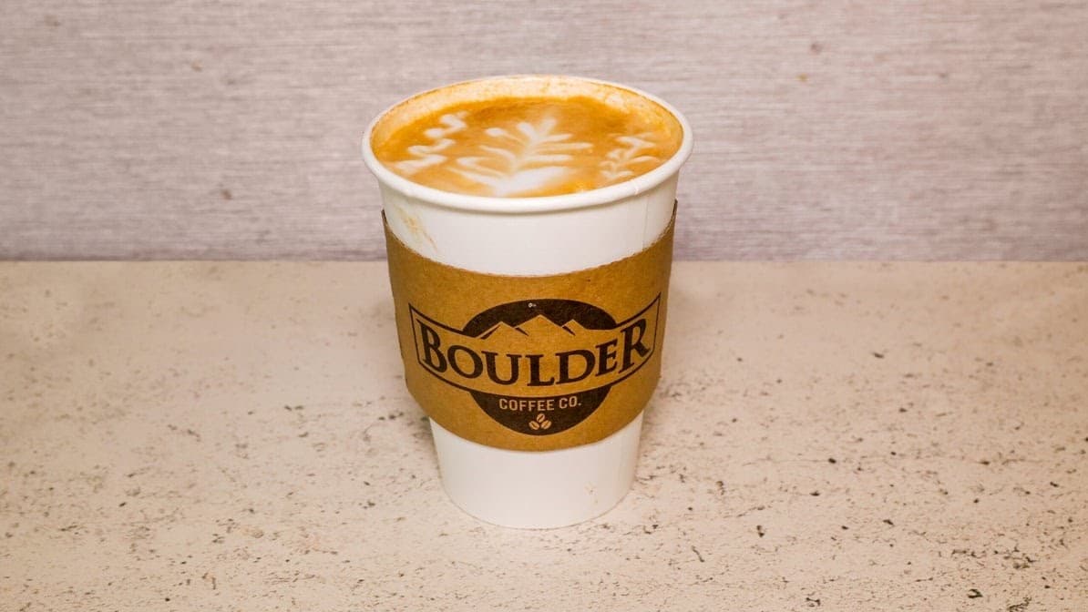 Coffee at Boulder Coffee at the Hyatt Regency, specialty coffee shop in Rochester