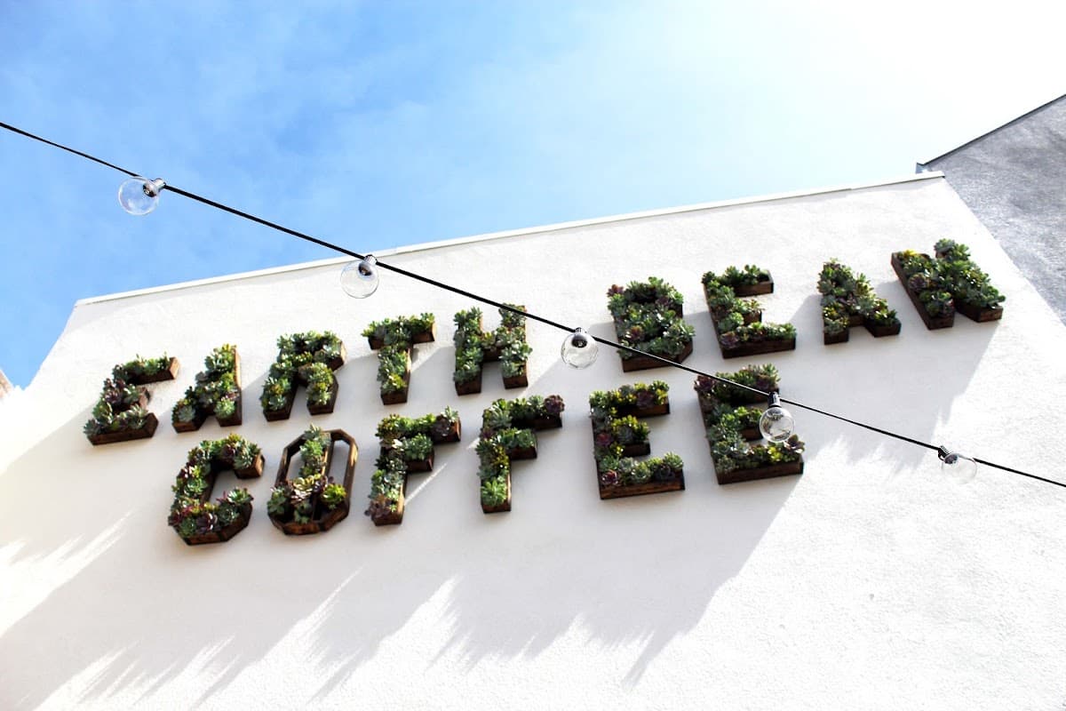 Earth Bean Coffee - specialty coffee shop in Downtown Los Angeles